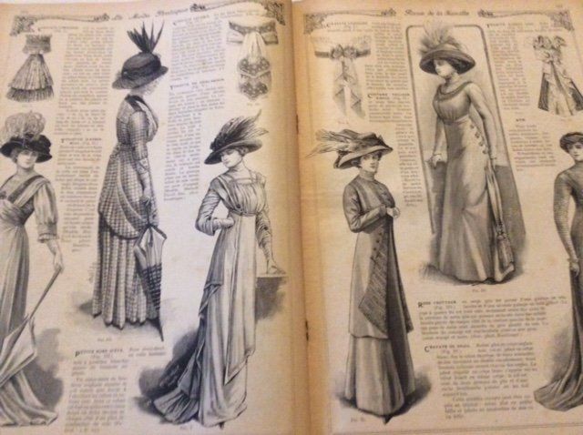 Riviste & Magazine: Journal sur la Mode 1909 – Usato da Genève venduto da edelweiss1900 6