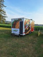 Foodanhänger mit Grill und Fritöse