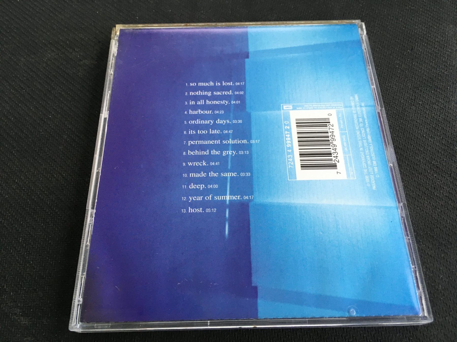 CD: Paradise Lost - Host -CD- – Usato da St.Gallen venduto da MedienJoe 2