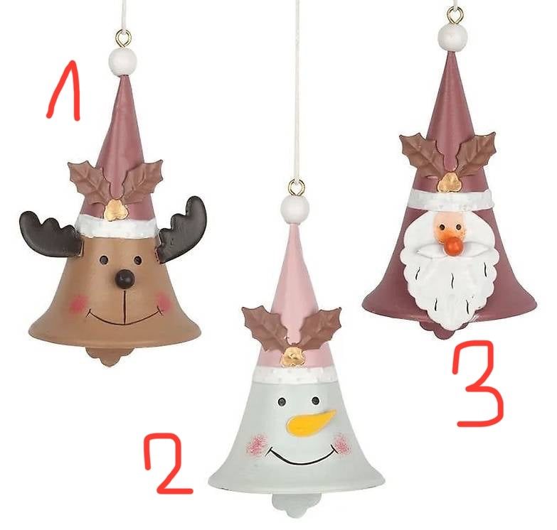 Tutte le decorazioni: Baumschmuck weihnachtliche Glocken 10cm Metall – Nuovo e nell'imballaggio originale da Basel venduto da Seifehuesli
