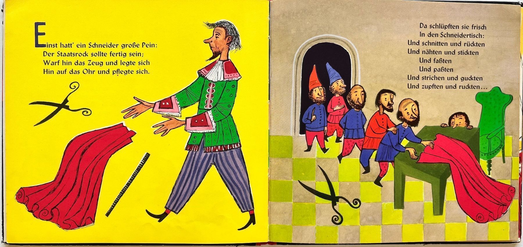 Libri: Die Heinzelmännchen - Antiquarisches Bilderbuch – Usato da Aarau venduto da Doct8 4