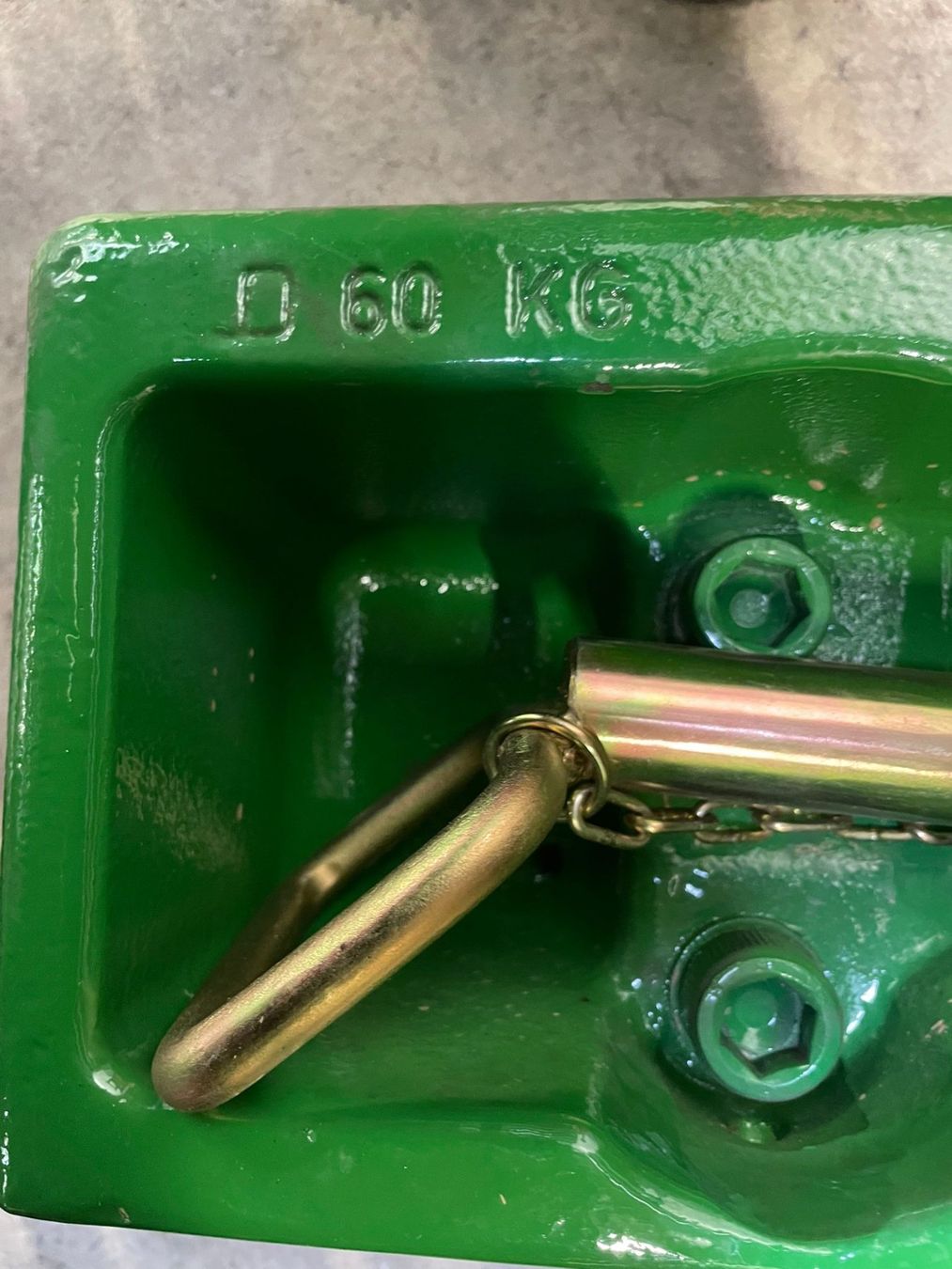 Bodenbearbeitungsmaschinenteile: Frontgewicht 60Kg John Deere – Gebraucht aus Oppligen von huber-landtechnik 1
