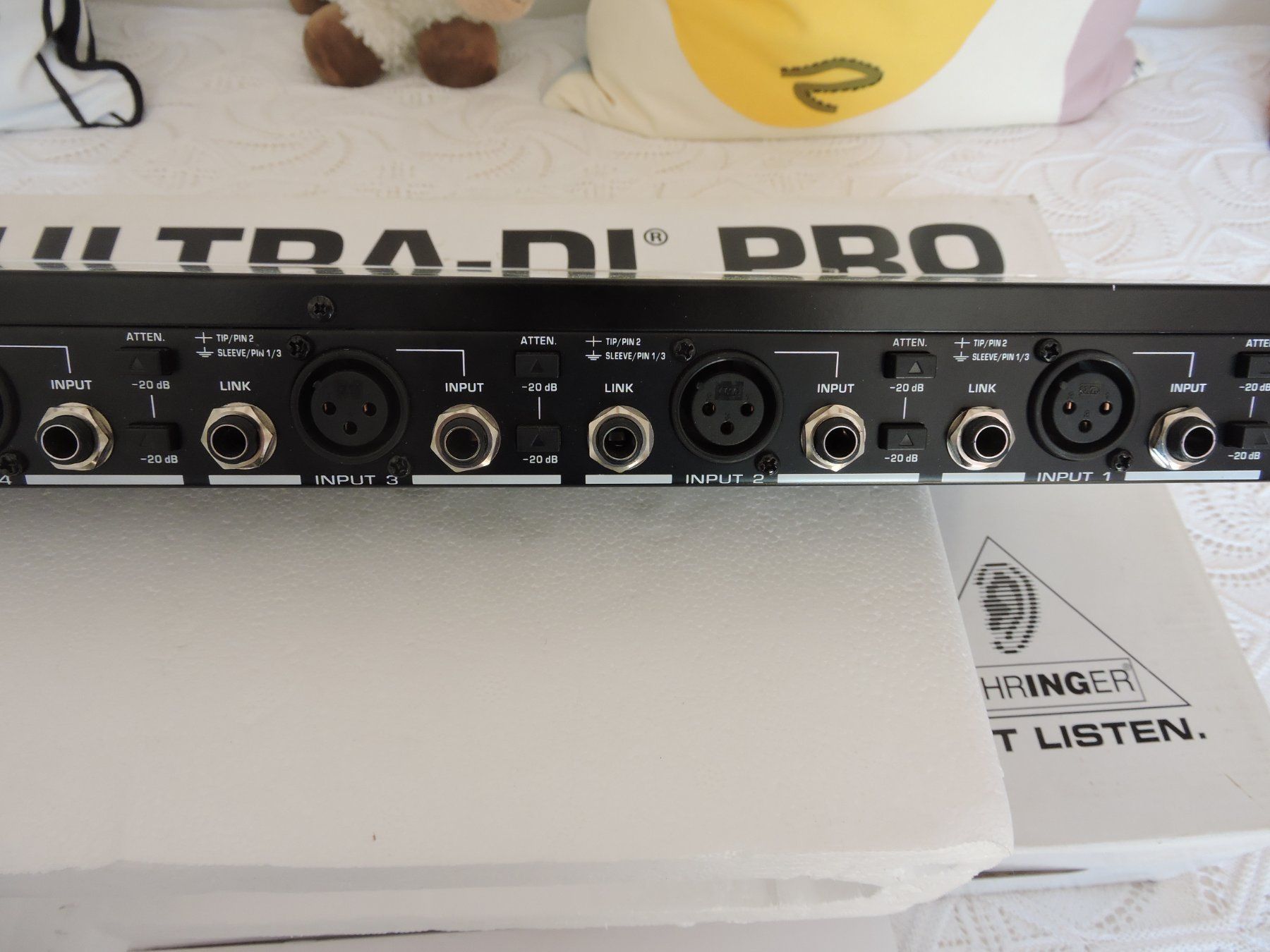 Behringer Console di mixaggio: Behringer ULTRA-DI PRO DI4000 Box – Usato da Burgdorf venduto da rosashop54 6