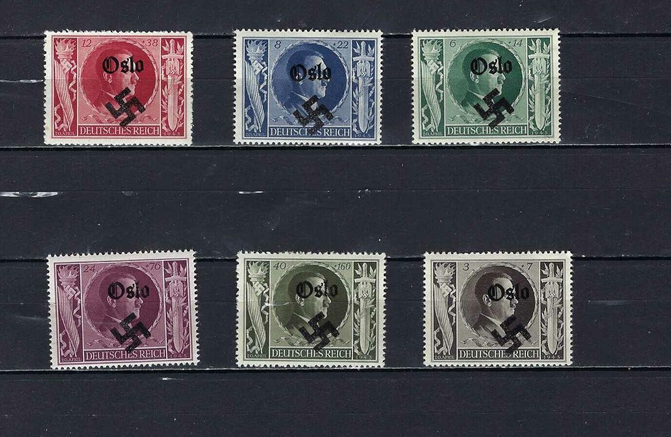 Tous les timbres: WKII Besetzung Oslo  ** – Neuf avec emballage d'origine à Altstätten SG par Nandodax
