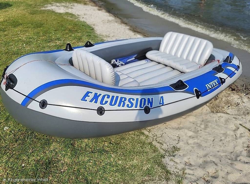 Bateaux: Intex Excursion Schlauchboot – D'occasion à Gossau SG par super_soft 1