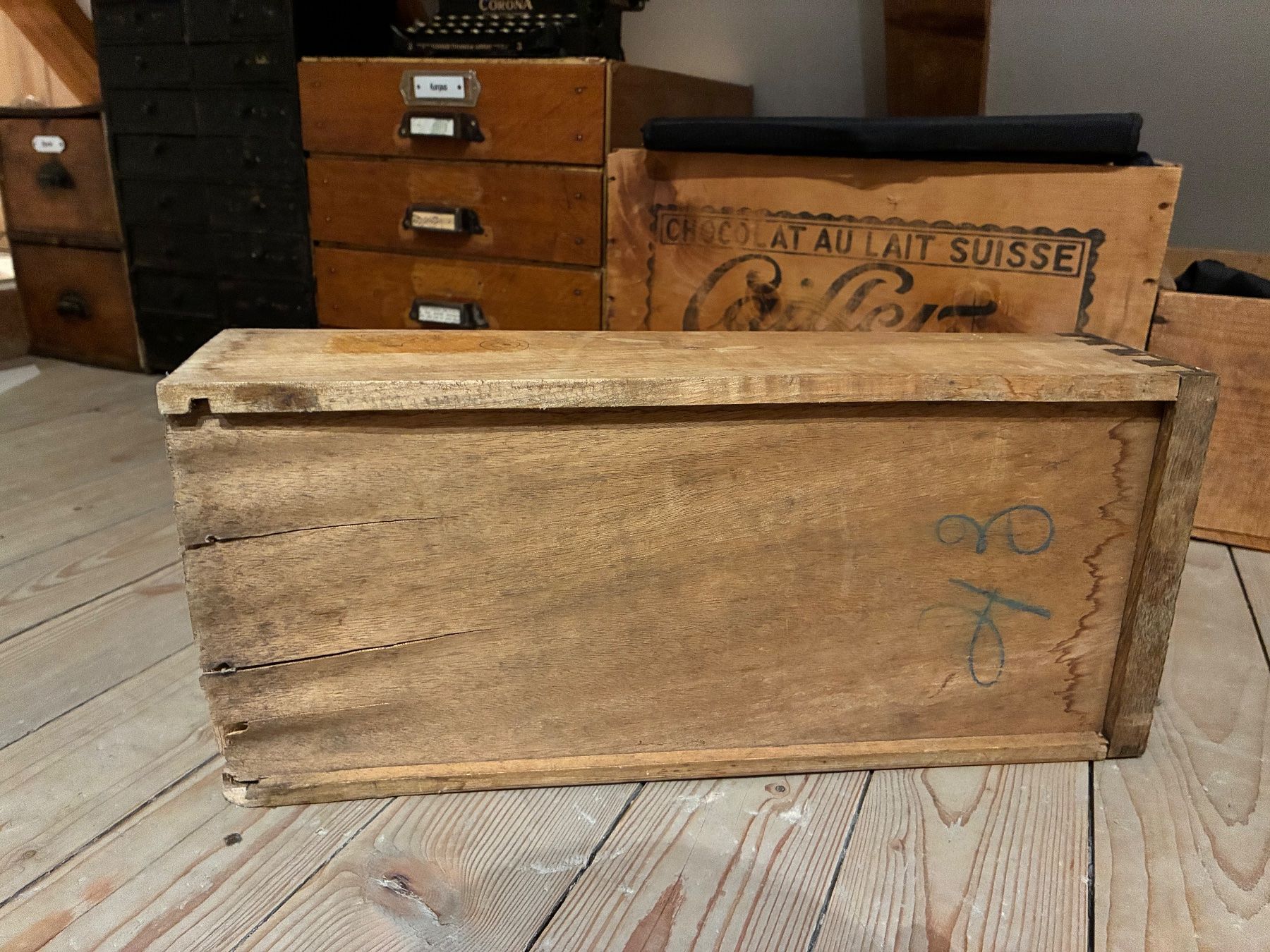 Transportkisten: Alte Schublade mit Muschelgriff – Gebraucht aus Steffisburg von Reitschel5 5
