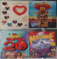 4 LP's - HitDisco/Hit Machine/LoveSongs/Die starken Super20