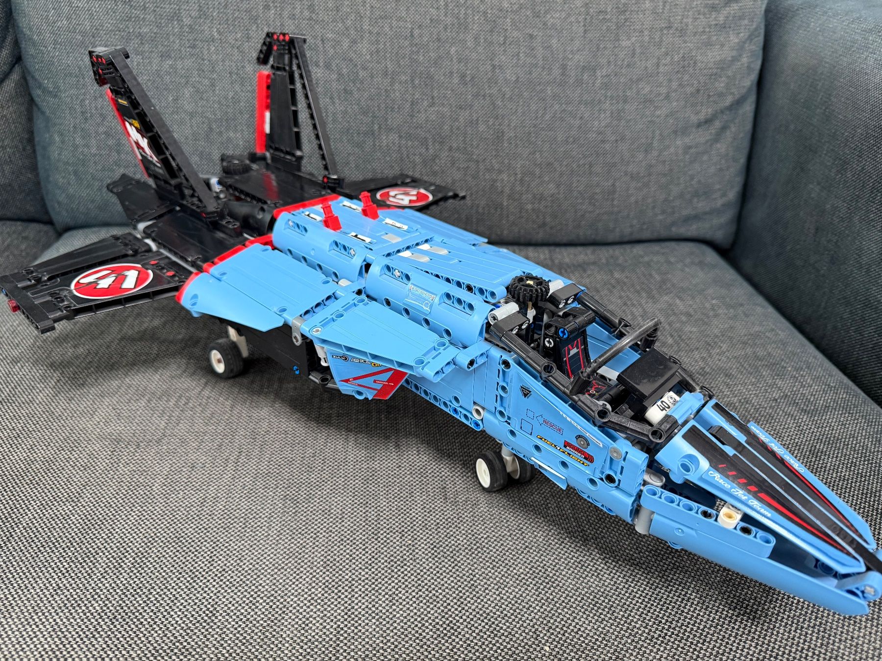 Lego Baukästen: LEGO Technic 42066 Jet mit Anleitung & OVP – Gebraucht aus Riehen von Nyenhuis 2