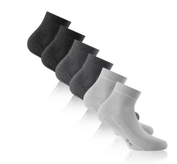 Rohner Calze: Rohner Socken Basic Sneaker Plus 3er Pack  M (39-42) – Nuovo e nell'imballaggio originale da Oensingen venduto da Liquidations-Shop
