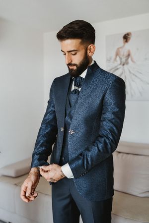 Hochzeitsanzug Luigi Bianchi Cerimonia neuwertig