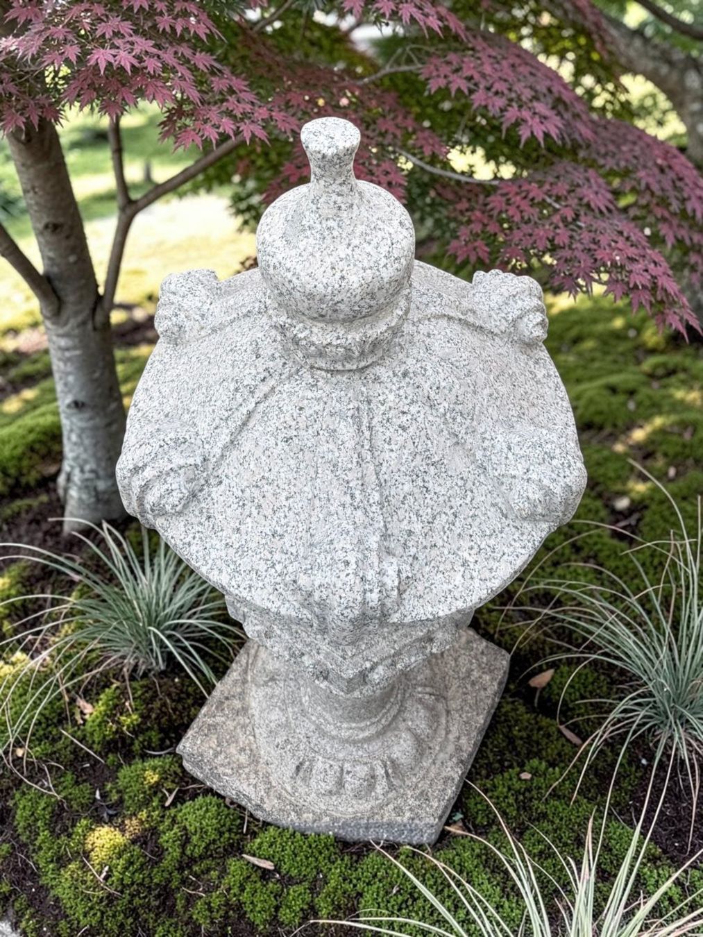 Laternen: Kasuga Granit Steinlaterne Pagode Gartenlaterne 130cm groß – Gebraucht aus Hilpoltstein von TOMTAO88 4