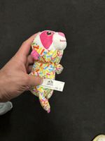 Süsses Stofftier mit Zuckerstreusel-Muster, neuwertig!