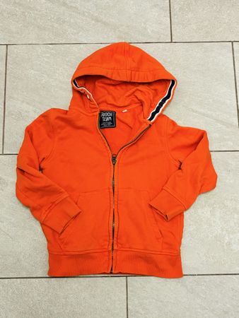 Kapuzenjacke Tough Team orange Grösse 122 guter Zustand