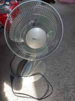Tischventilator Fust Primotecq grau gebrauchter Zustand