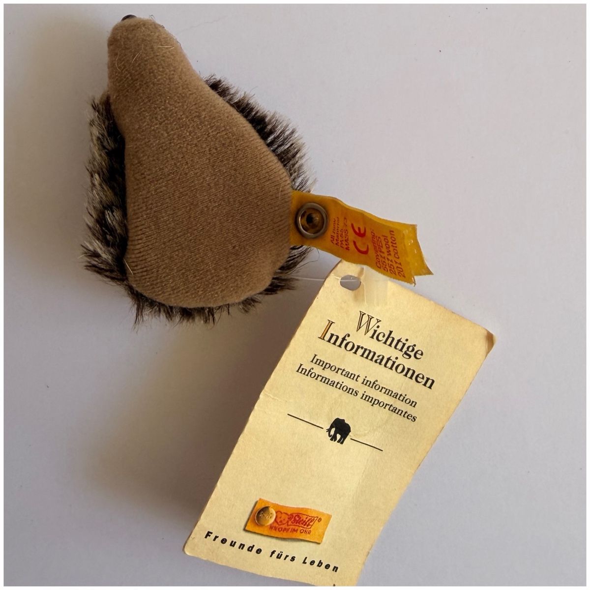 Steiff Giocattoli: Original Steiff Igel Joggi - Grösse ca. 6 cm – Nuovo (secondo la descrizione) da Schlieren venduto da KaRoPue 2