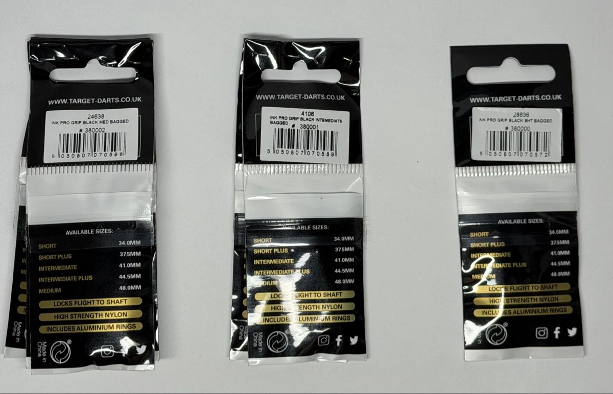 Jeux de fléchettes: TARGET - Pro Grip Shaft Ink - Schwarz – Neuf avec emballage d'origine à Zürich par Syossmen 4