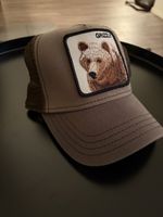 Goorin Bros. Trucker Cap Braun, Grizzly Bär, Top Zustand! (5