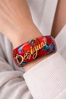 Desigual Armreif Rot Bunt 6.5 cm