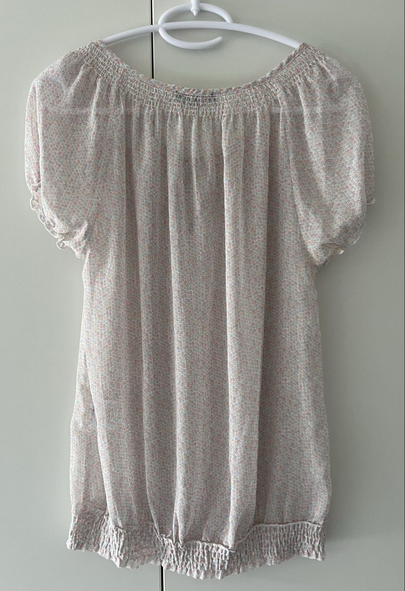 Blusen: MORE & MORE Bluse gemustert Grösse 38 neuwertig – Gebraucht aus Basel von Lila11 2