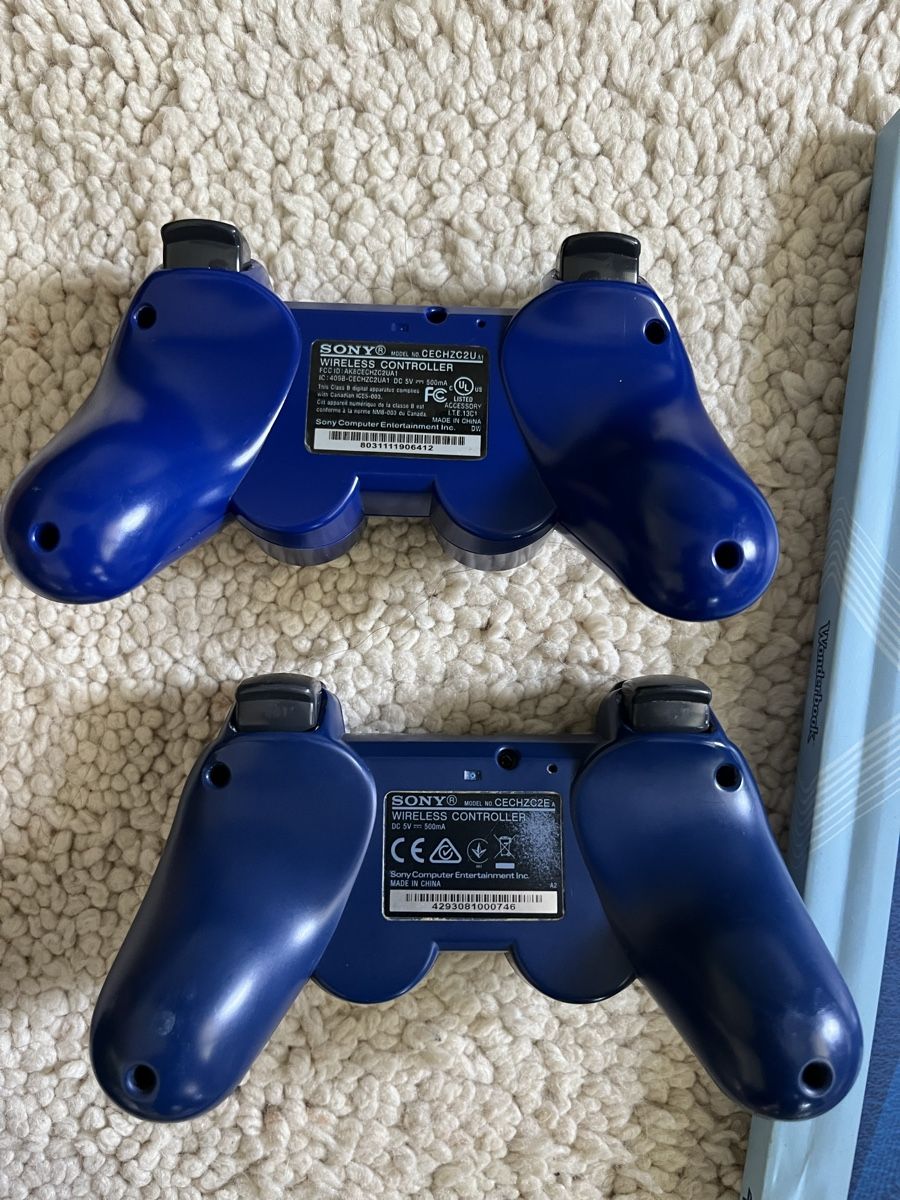 Sony Konsolen: PS3 Konsole super slim blau - Controller - Kamera - Spiele – Gebraucht aus Baden von tob_t8gw 6