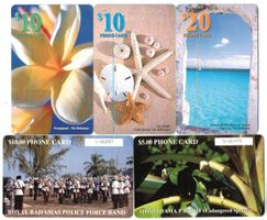 5 Telefonkarte Bahamas