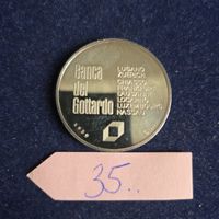 Silbermedaille  999   Banca del Gottardo  25 Jahre