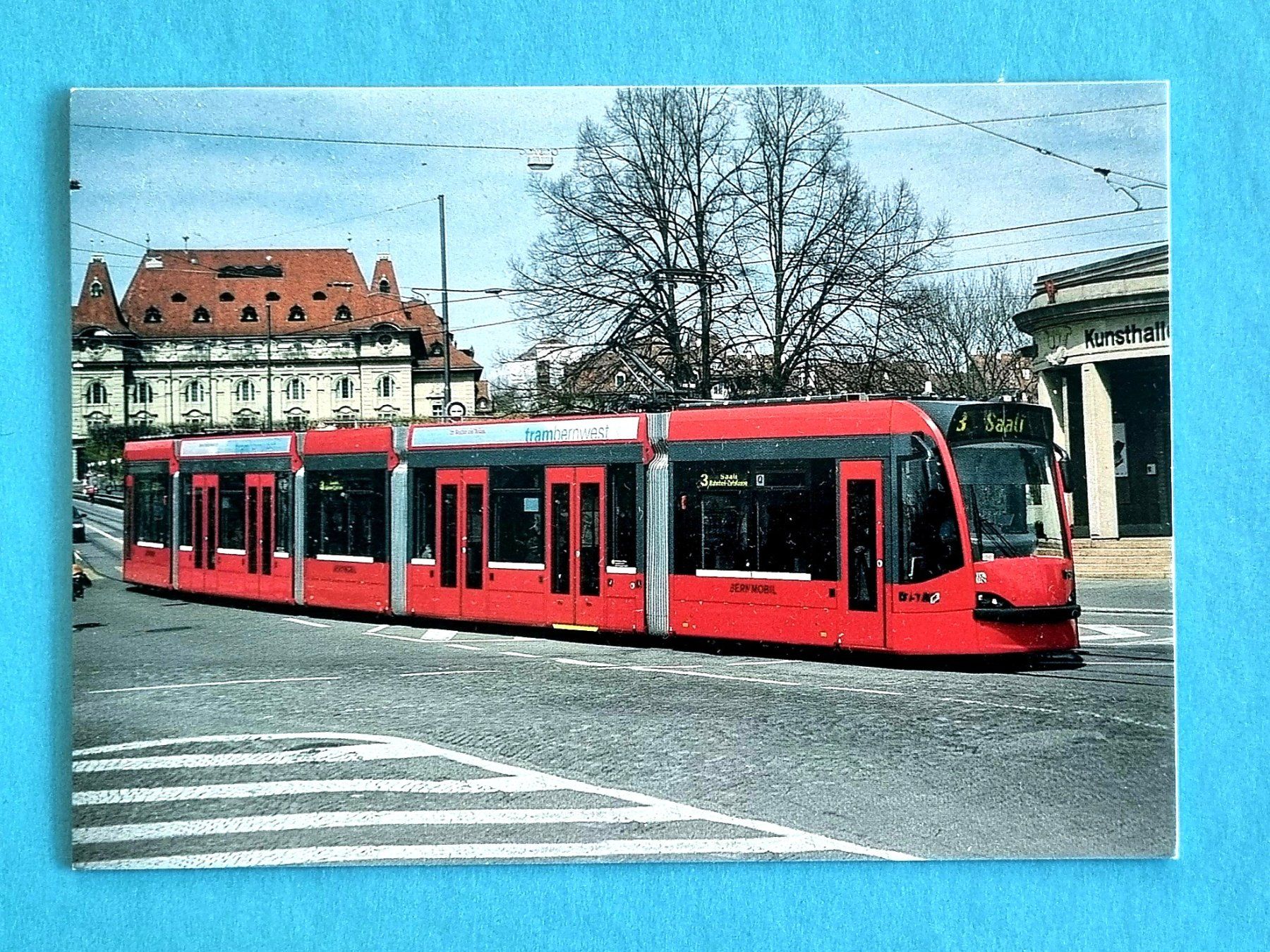 Ansichtskarten: Bern - Strassenbahn - Helvetiaplatz - 2004 – Gebraucht aus Rothrist von RROENK