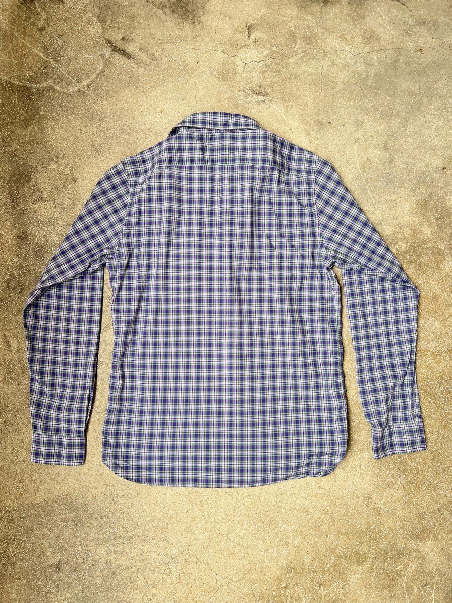 Camicie: Men Shirt blue plaid size L used condition – Usato da Prilly venduto da SinngeBung 8