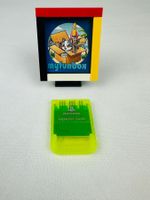 Playstation 1 PSX  PS1 original Memory Card Trans. Neon