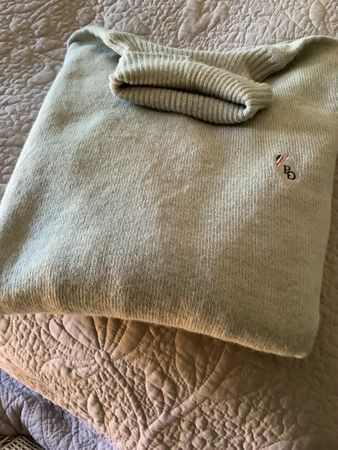 Pullover Posh Gear 100% Alpaka hellgrau Grösse L neuwertig 