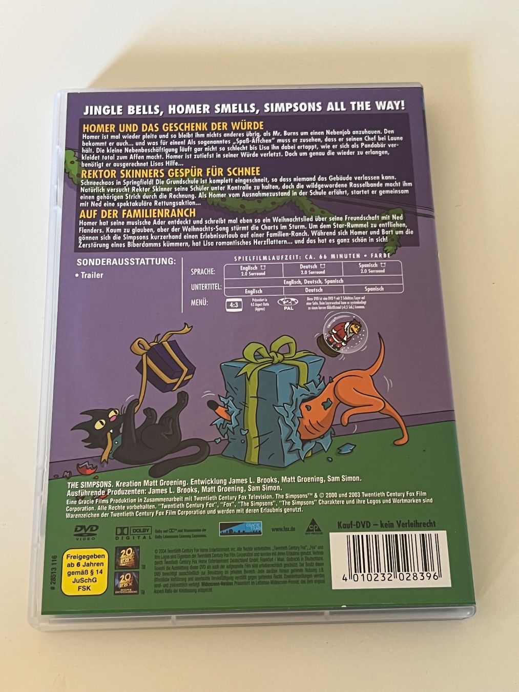 Alle DVDs: Simpsons: Schrille Nacht mit den Simpsons - DVD – Gebraucht aus Altstätten SG von sheamus 1