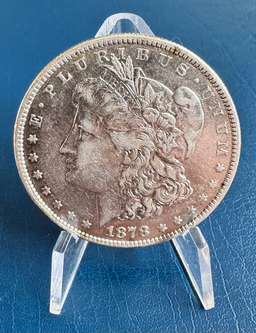 Alle Münzen: Morgan Silber Dollar 1878, 7/8 TF – Gebraucht aus Ebikon von Dmasterx 2