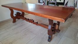 Tavolo fratino in legno massiccio