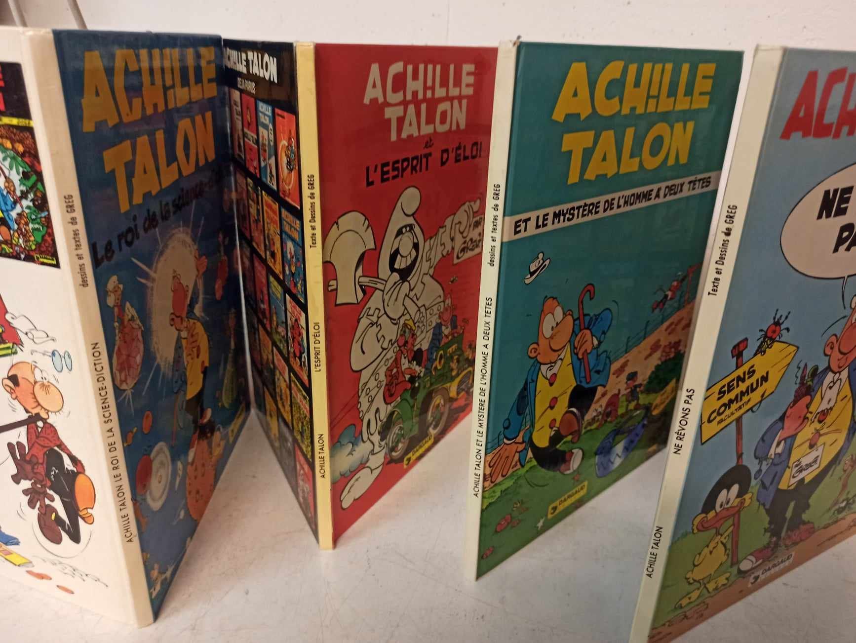 Fumetti: BD  5 X ACHILLE TALON – Usato da La Chaux-de-Fonds venduto da Emmaus2300CDF 1