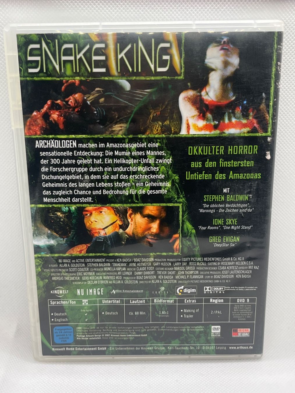 Tutti i DVDs: Snake King - DVD - Horror-Thriller - Stephen Baldwin – Usato da Hinterkappelen venduto da Kim1992 1