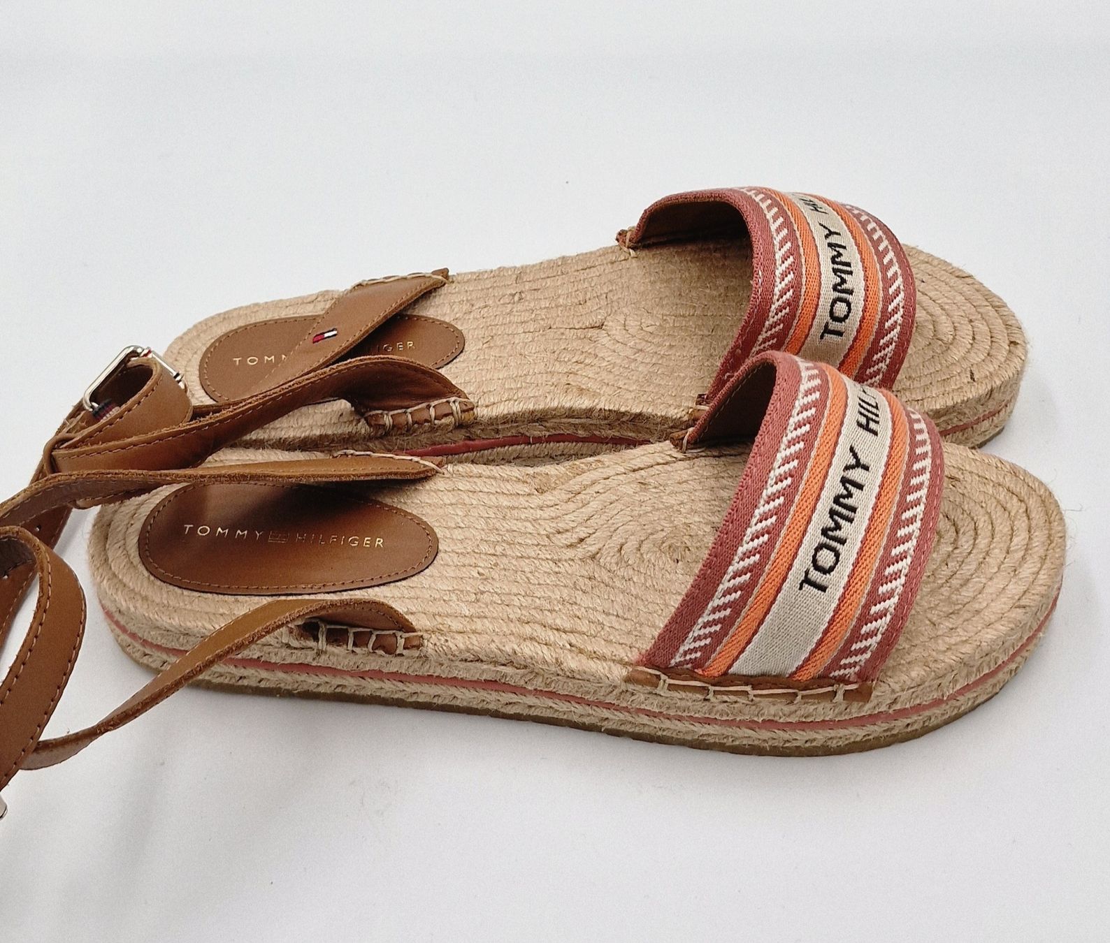 Tommy Hilfiger Damenschuhe: Tommy Hilfiger Espadrilles Sandalen Gr. 39 - mit Box – Neu und originalverpackt aus Affeltrangen von Szafaoli 1