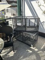 Grosse, geräumige, stapelbare Voliere