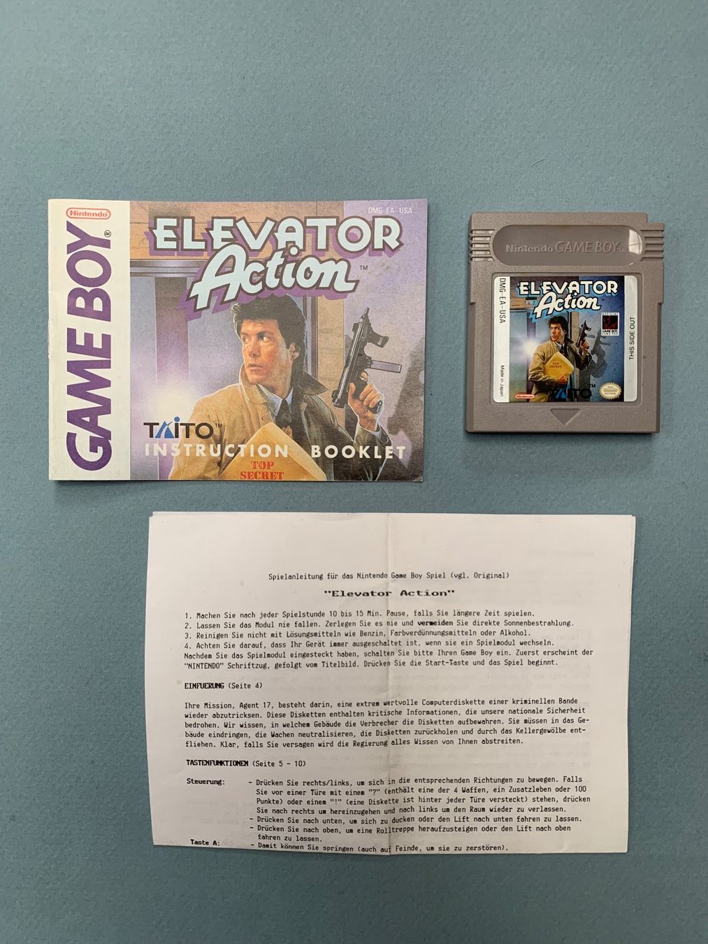 Nintendo Giochi: Gameboy / Elevator Action / US Version – Usato da Kölliken venduto da sergesellsretro