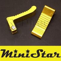 ALU FUSSRASTEN II Pocket Bike GOLD