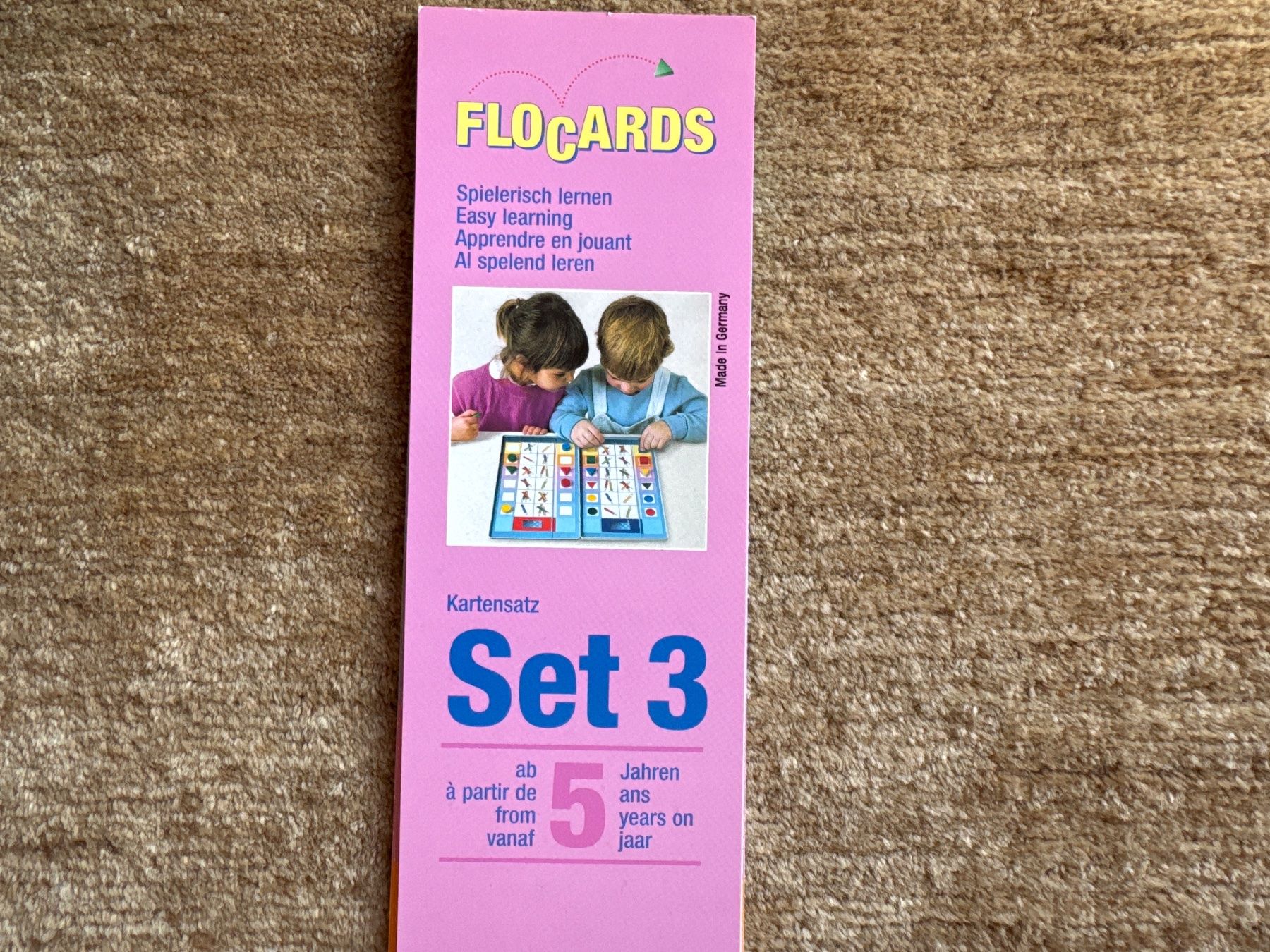 Giochi: Flocards  Set 3 -- ohne Schachtel – Usato da Aarau venduto da Kilauea