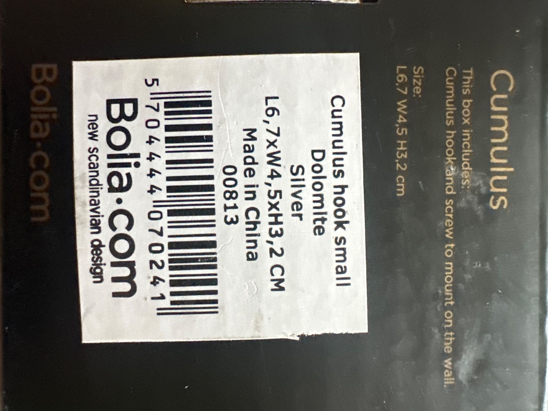 Tutte le decorazioni: 2 new Bolia Cumulus Hook, Silver, Small – Nuovo e nell'imballaggio originale da Zürich venduto da ira_27zx 2