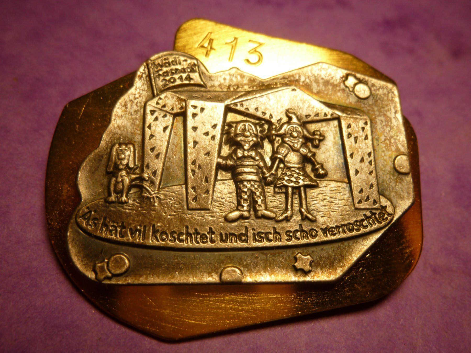 Plaquettes & Badges: WÄDISCHWIL 2014 GOLD – D'occasion à Ried (Muotathal) par Mandarin02