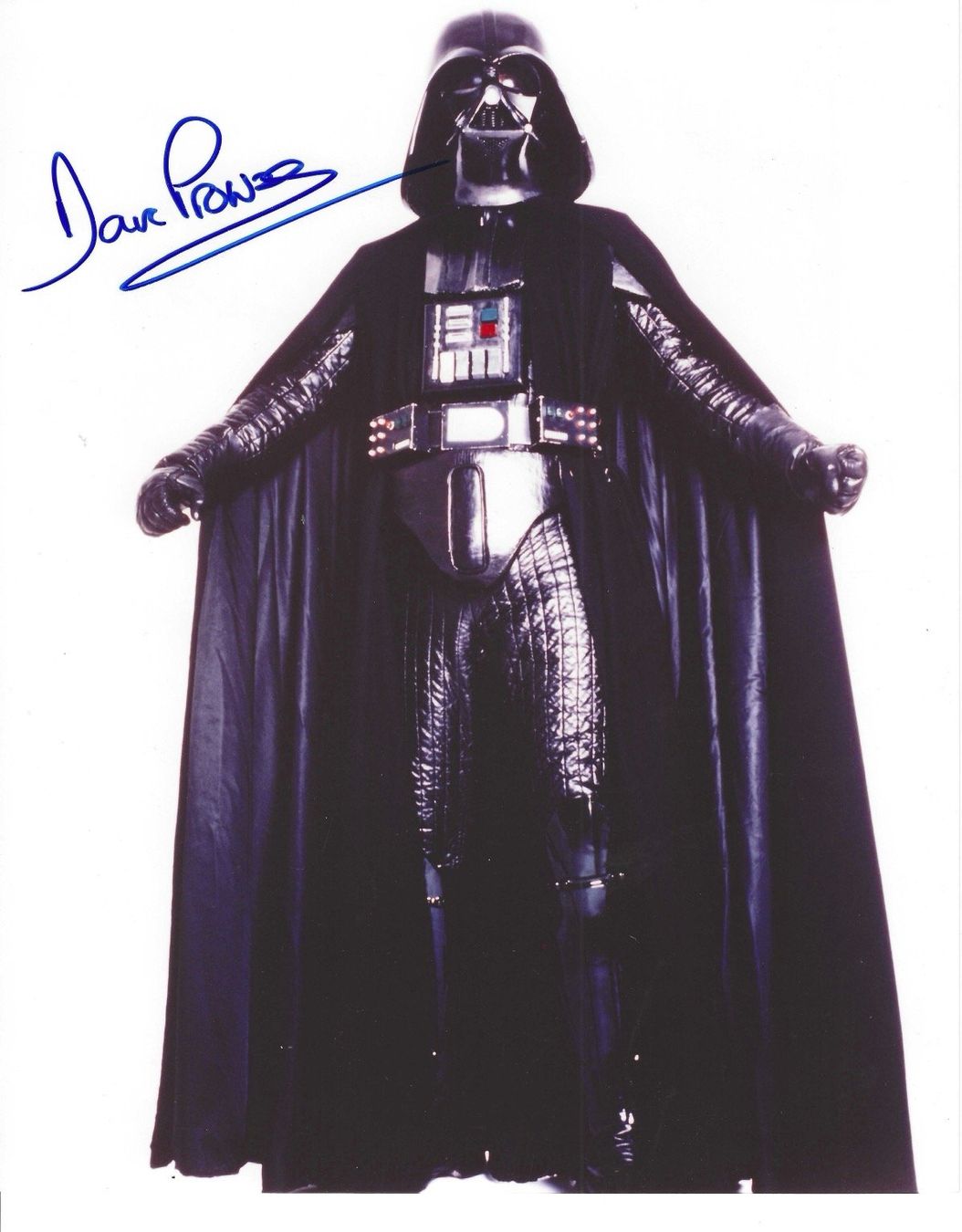 Autogramme: DAVE PROWSE original Autogramm / Grossfoto "STAR WARS" – Gebraucht aus Guntershausen von sign4me