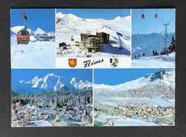 AK Flims Mehrbild Karte Winter