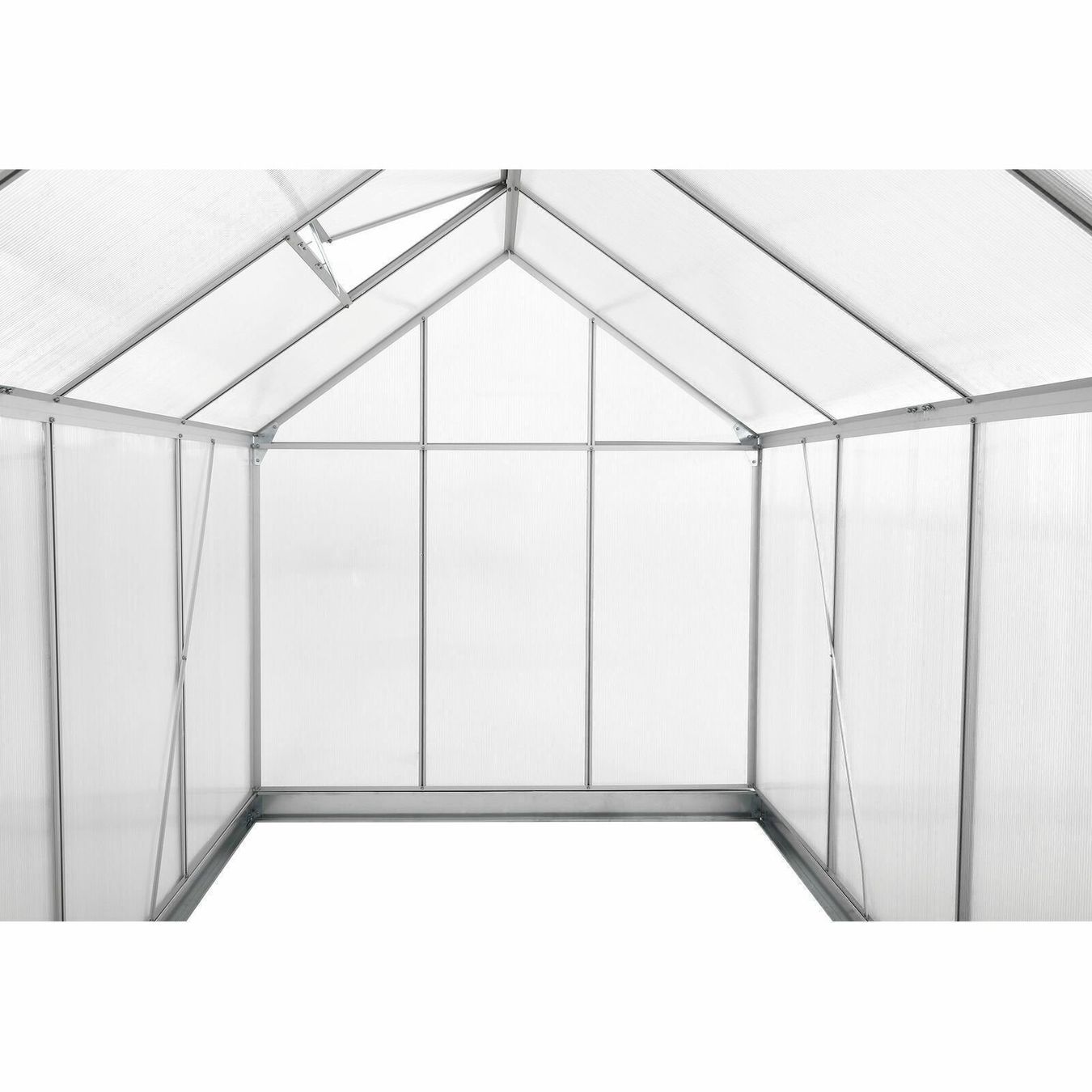 Cabanes de jardin & serres: ZELSIUS Gewächshaus mit Stahlfundament – Neuf avec emballage d'origine à Bottighofen par zaap 2