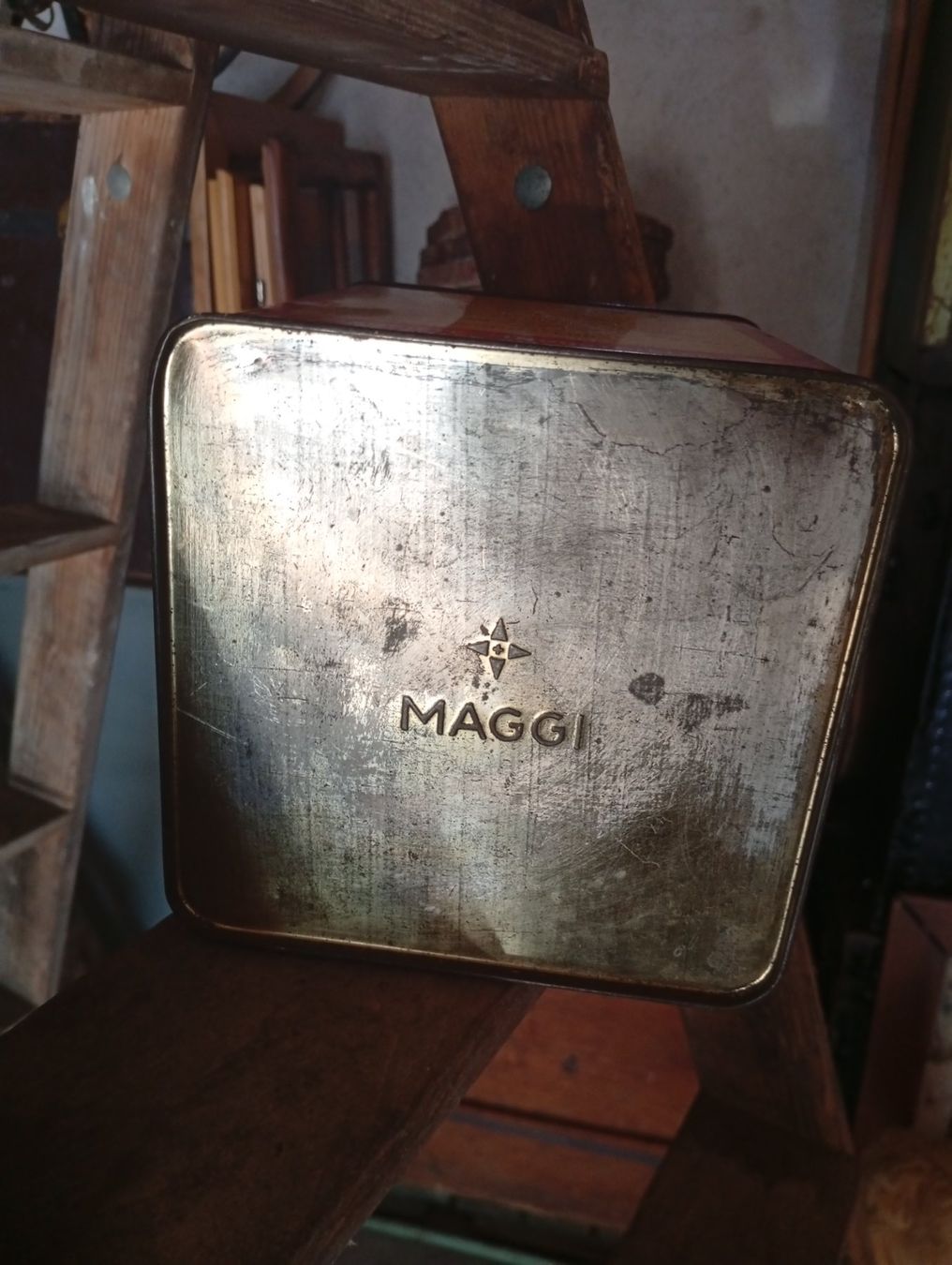 Barattoli: Boîte ancienne Bouillon gras Maggi – Usato da Perrefitte venduto da 36B 3