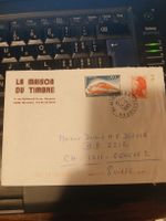 Lettre de France oblitérée 1995 - Timbres rares! Mirabeau