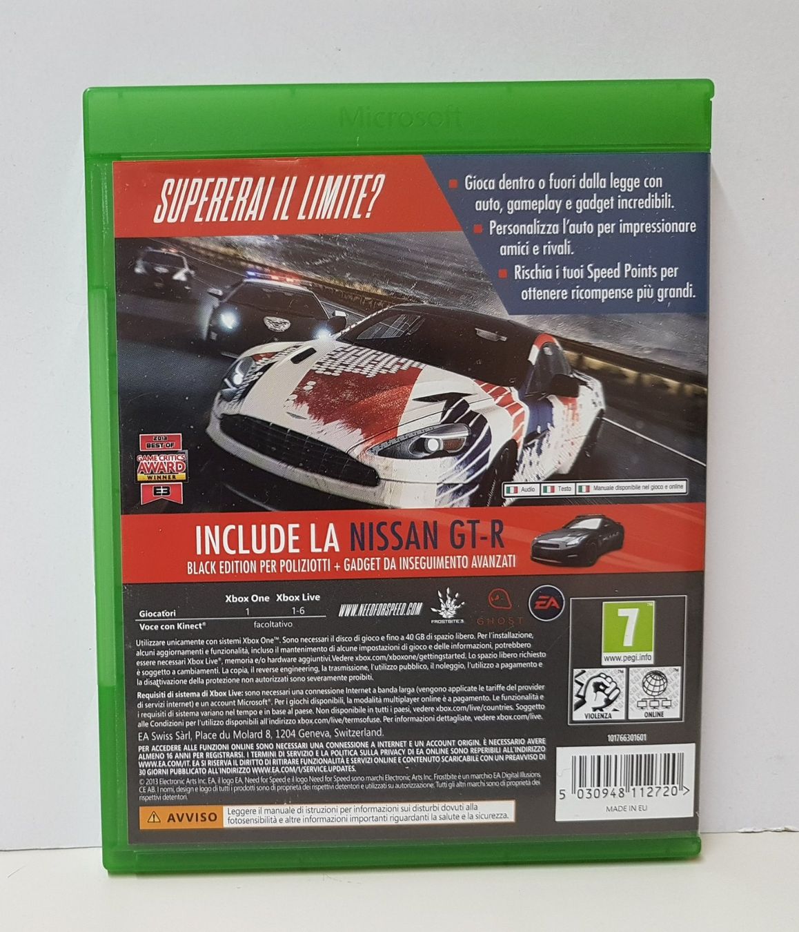 Microsoft Giochi: 🚗Need for Speed Rivals  XB One – Usato da Schüpfheim venduto da Games_Spielkonsolen 2