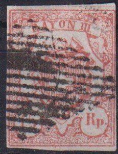 Alle Briefmarken: Super Rayon 20.1.01, dünnes Papier, Befund!!! – Gebraucht aus Samnaun-Compatsch von Muckimu