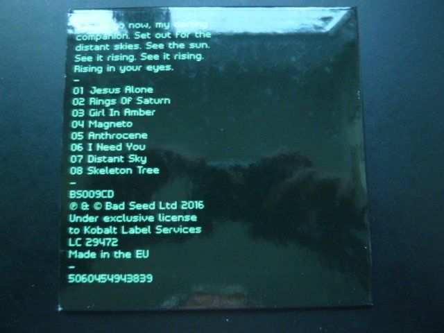 CD: Nick Cave & the Bad Seeds - Skeleton Tree – Usato da Au ZH venduto da sikoku 1